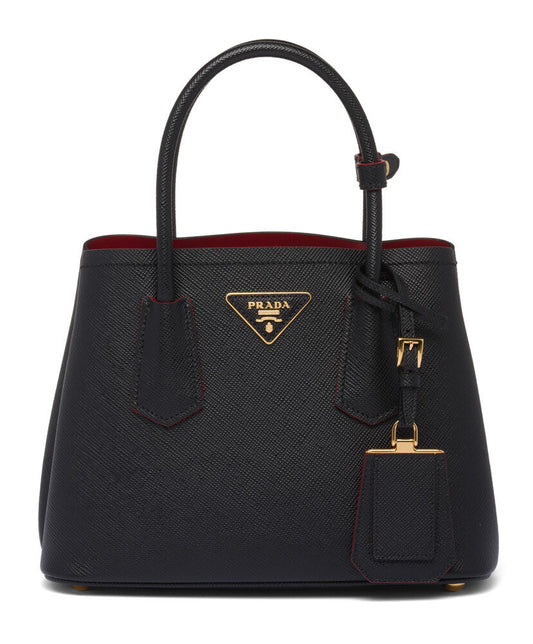 Prada Double Saffiano Leather Mini Bag