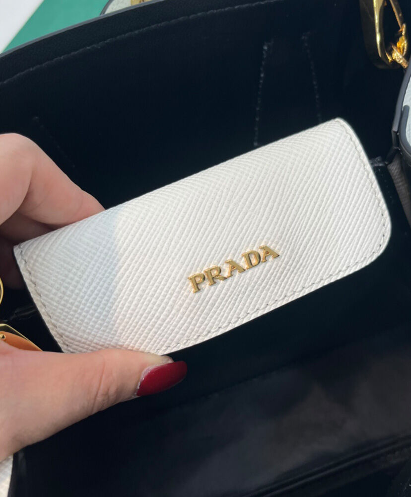 Prada Double Saffiano Leather Mini Bag