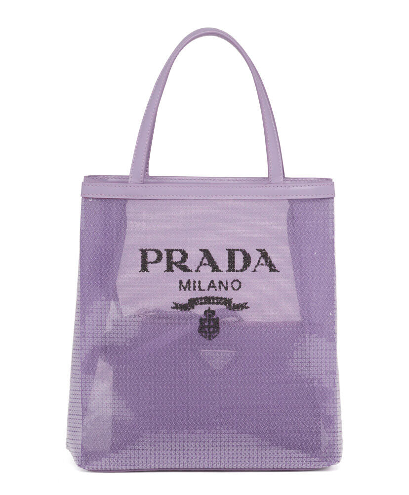 Small Sequined Mesh Tote Bag - MarKat store