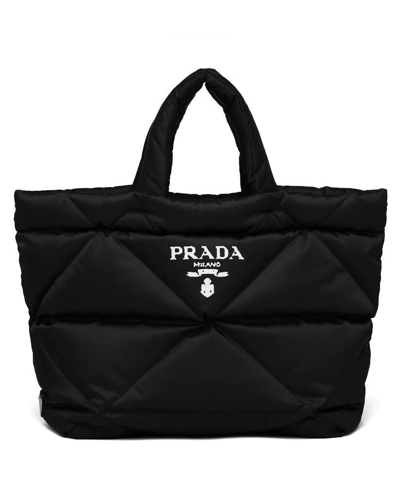 Padded Re-Nylon Tote Bag