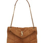 Loulou Puffer Small Suede Shoulder Bag - MarKat store