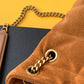 Loulou Puffer Small Suede Shoulder Bag - MarKat store