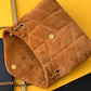 Loulou Puffer Small Suede Shoulder Bag - MarKat store
