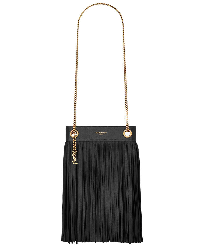 Grace Small Chain Bag In Lambskin And Suede