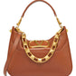 Stud Sign Hobo Bag In Nappa