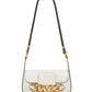 VLogo Chain Small Laminated Nappa Shoulder Bag
