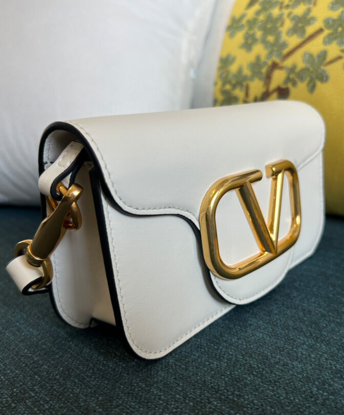 Loco Small Shoulder Bag In Calfskin