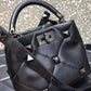 Roman Stud The Handle Small Leather Shoulder Bag