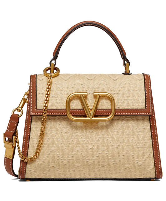 Valentino Garavani Chevron VSLING Top-Handle Bag