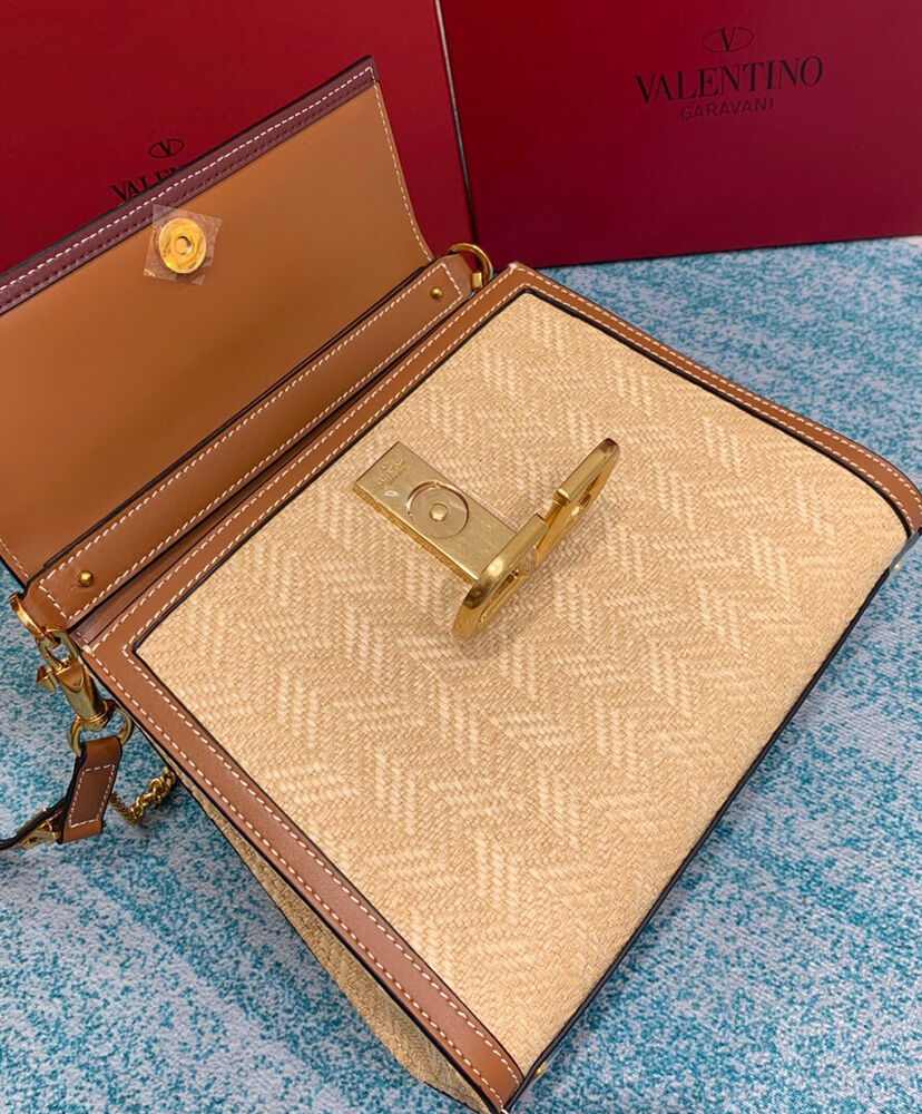 Valentino Garavani Chevron VSLING Top-Handle Bag