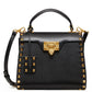 Small Rockstud Alcove Grainy Calfskin Handbag - MarKat store