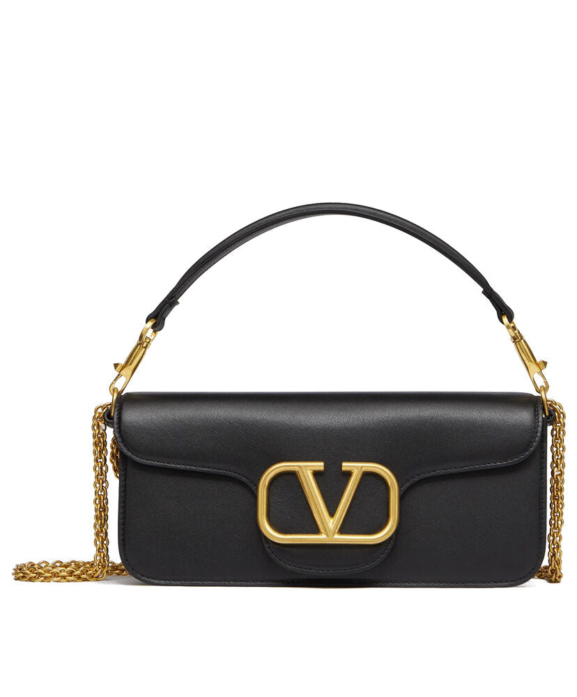 VLogo Signature Calfskin Shoulder Bag