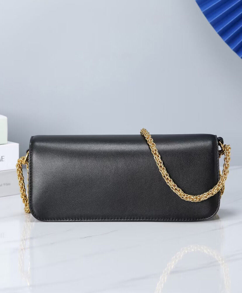 VLogo Signature Calfskin Shoulder Bag