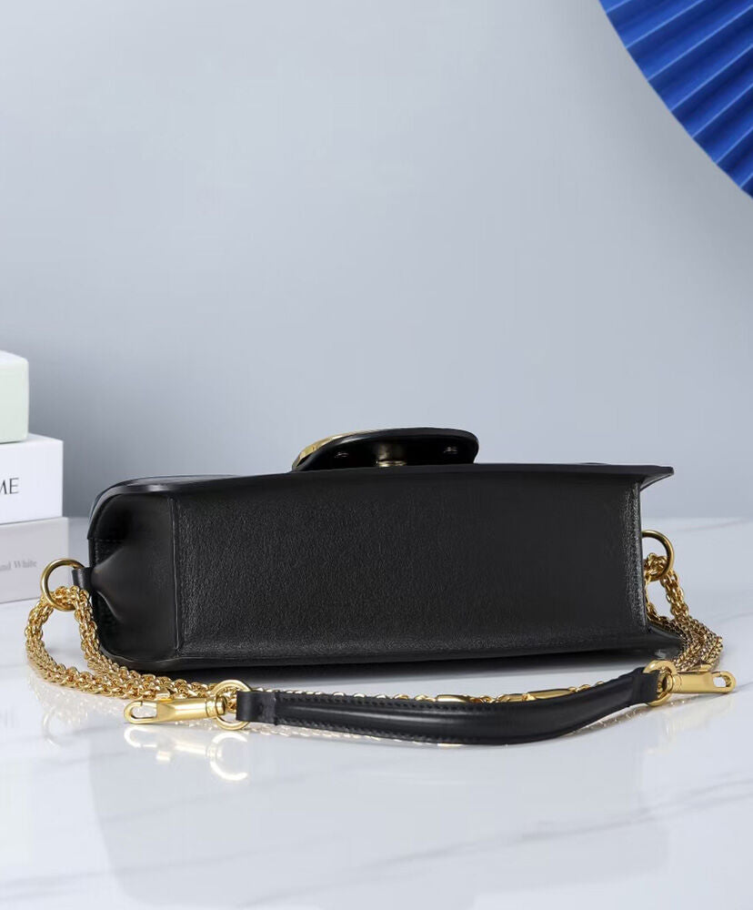 VLogo Signature Calfskin Shoulder Bag