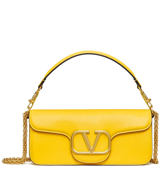 VLogo Signature Calfskin Shoulder Bag