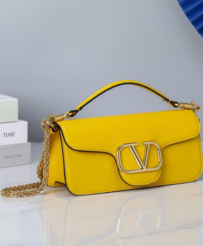 VLogo Signature Calfskin Shoulder Bag