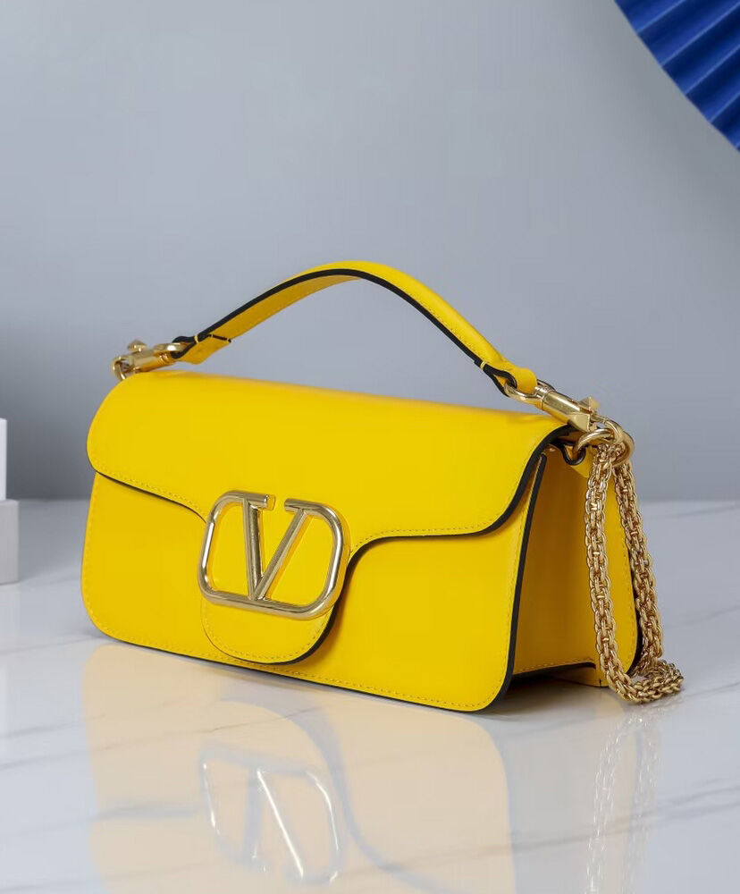 VLogo Signature Calfskin Shoulder Bag