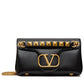 Stud Sign Nappa Shoulder Bag