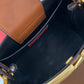 Supervee Leather Bucket Bag