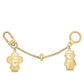 Gaston & Vivienne Best Friend Chain Bag Charm And Key Holder