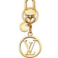 LV Circle Bag Charm & Key Holder