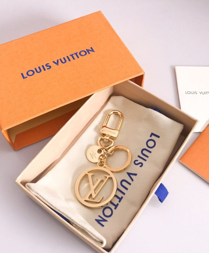 LV Circle Bag Charm & Key Holder