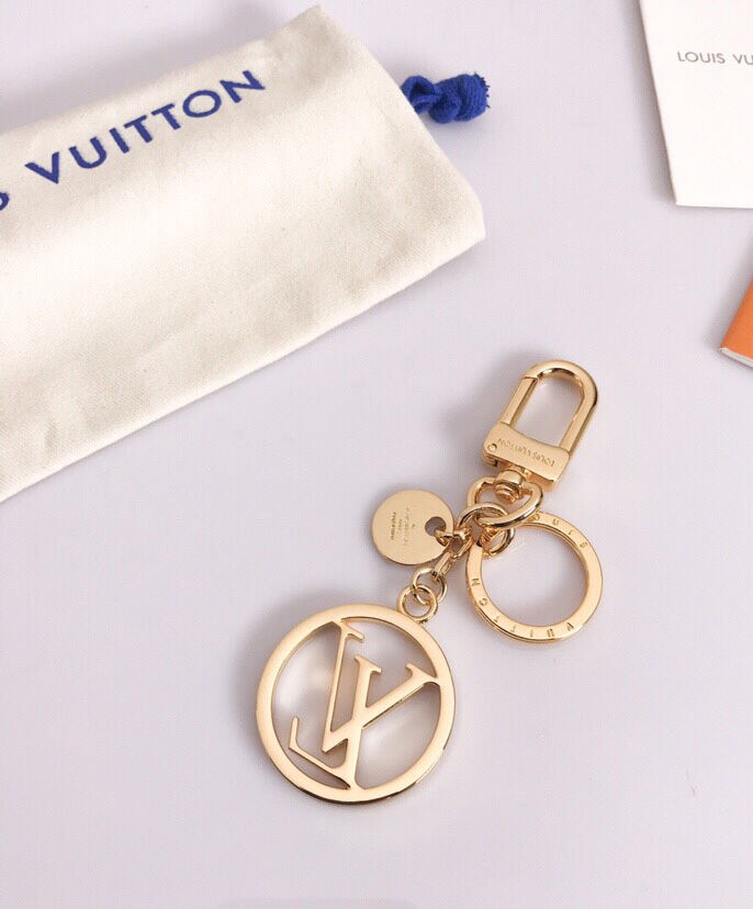 LV Circle Bag Charm & Key Holder