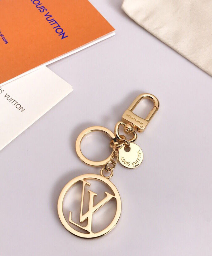 LV Circle Bag Charm & Key Holder