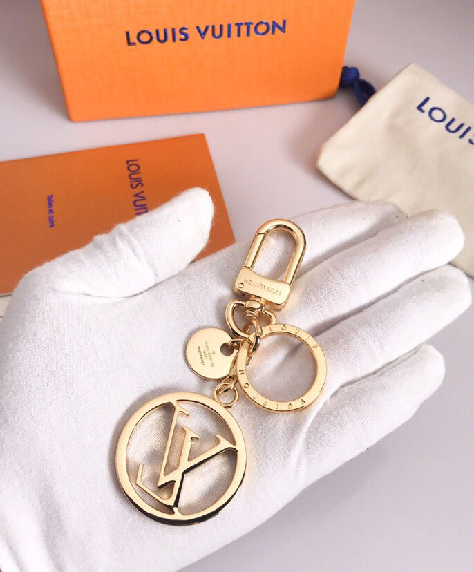 LV Circle Bag Charm & Key Holder