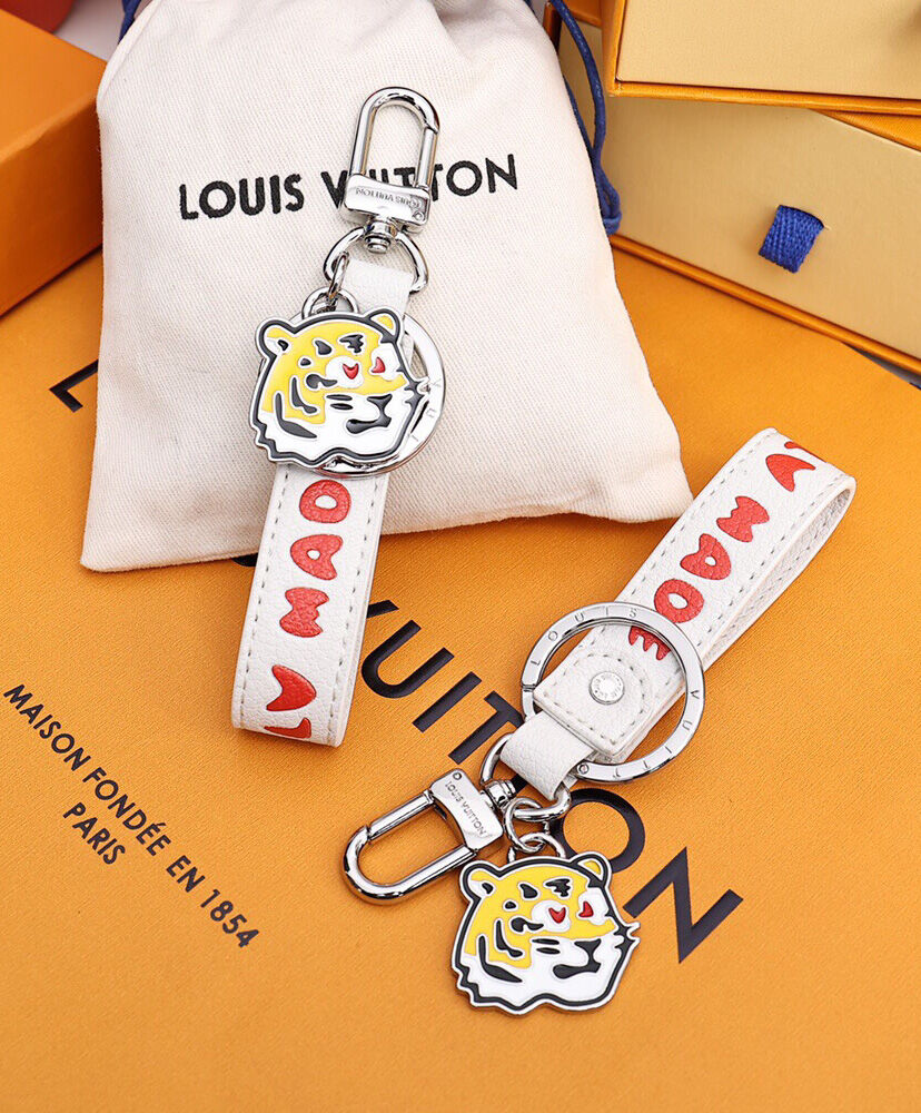 LV Made Dragonne Bag Charm And Key Holder