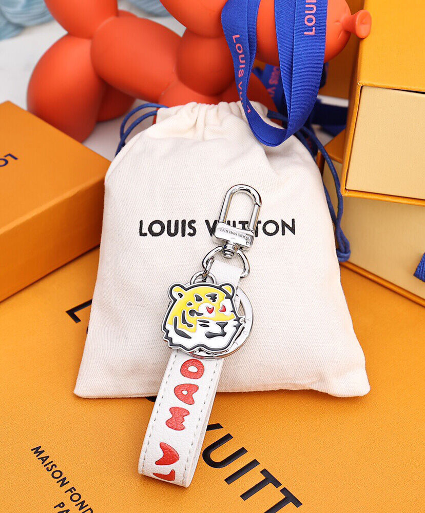 LV Made Dragonne Bag Charm And Key Holder