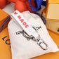 LV Made Dragonne Bag Charm And Key Holder