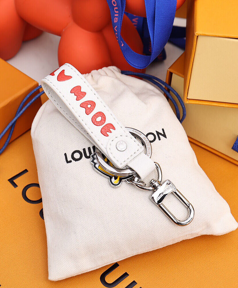 LV Made Dragonne Bag Charm And Key Holder