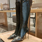 Cagole Knee High Boot