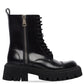 Women's Tractor 20MM Lace-Up Boot In Black