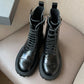 Women's Tractor 20MM Lace-Up Boot In Black