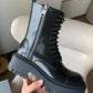 Women's Tractor 20MM Lace-Up Boot In Black