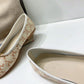 Les Ballerines Celine Ballerina With Charms In Triomphe Printed Lambskin