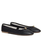 Les Ballerines Celine Triomphe Ballerina In Lambskin