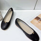 Les Ballerines Celine Triomphe Ballerina In Lambskin