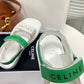 Celine Leo Scratch Sandal In Calfskin