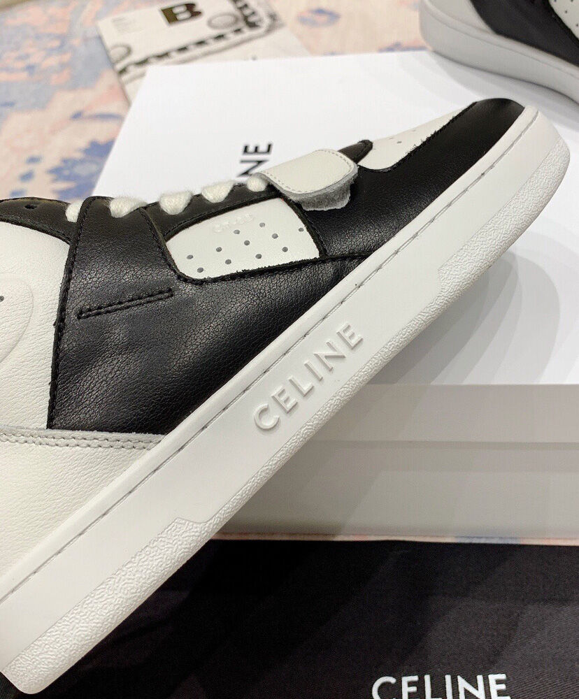 CT-02 Mid Sneaker With Velcro In Calfskin