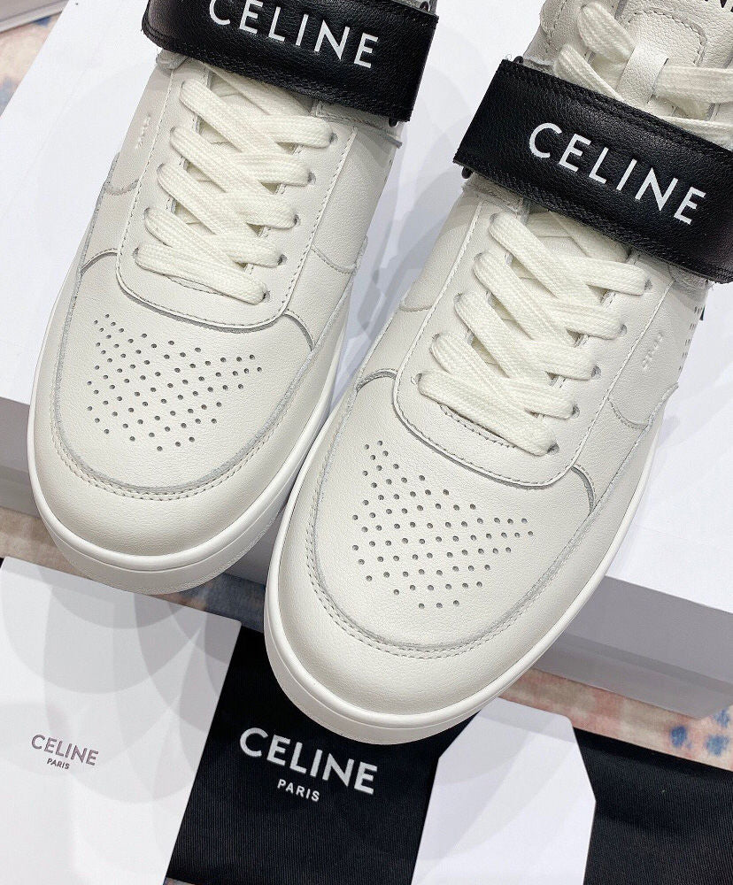 CT-03 Leather High-Top Sneakers