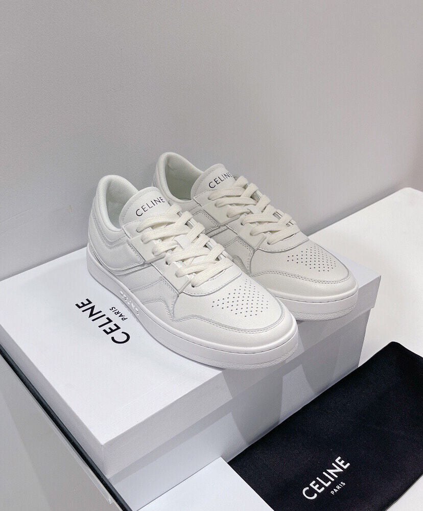 Celine Trainer Low Lace-Up Sneaker In Calfskin - MarKat store