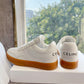 Celine Trainer Low Lace-up Sneaker In Calfskin