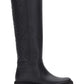 FF Embossed Leather Knee-high Boots