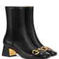 Women's Mid-heel Ankle Boot With Horsebit