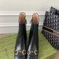 Women's Mid-heel Ankle Boot With Horsebit