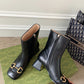 Women's Mid-heel Ankle Boot With Horsebit
