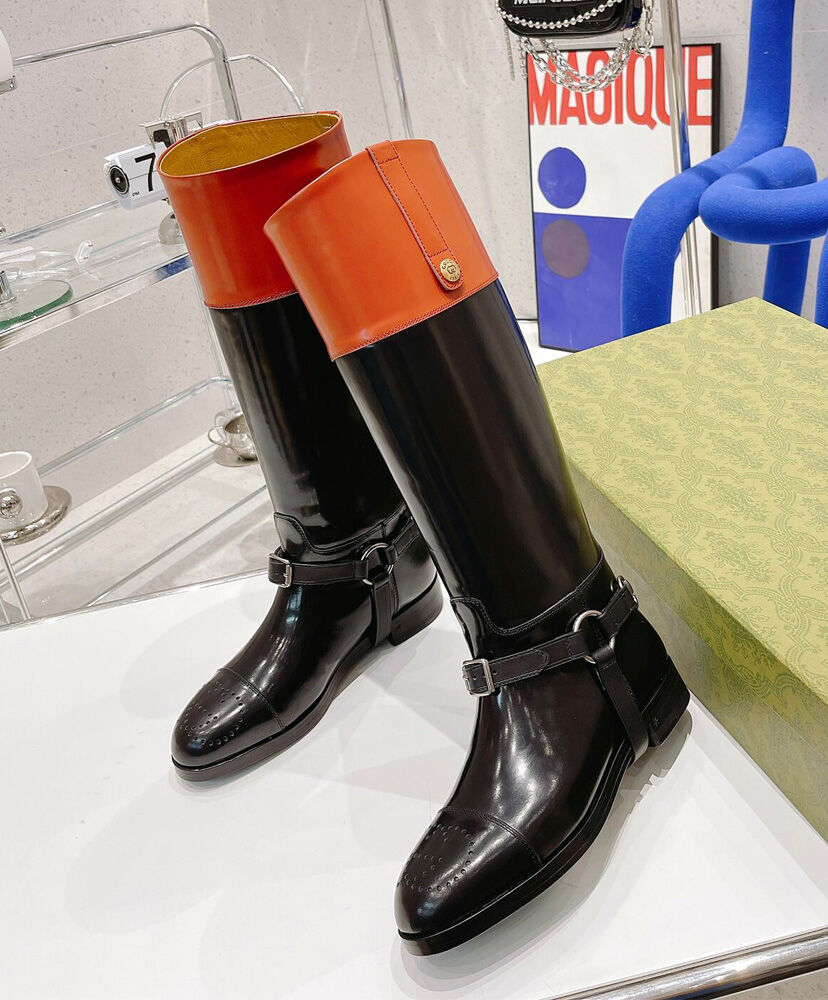 Knee-high Boot With Harness